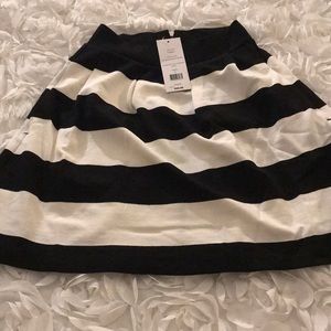 FRENCH CONNECTION STRIPED SKIRT Size 0